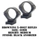 Talley Lightweight Ring/Base Browning X-Bolt 30mm Medium Black 740735