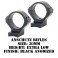 Talley Lightweight Ring/Base Anschutz 30mm Extra Low Black 720754