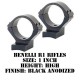 Talley Lightweight Ring/Base Benelli R1 1 Inch High Black 950711