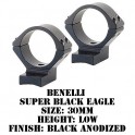 Talley Lightweight Ring/Base Benelli Super Black Eagle 30mm Low Black 730703