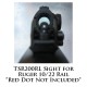 Tech Sights Aperture Sight for Ruger 10/22 Rail TSR200RL