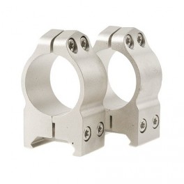 Warne Maxima Scope Rings 1 Inch High Silver 202S