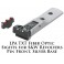 LPA TXT Fiber Optic Sights for S&W Revolvers Silver Base Pin Front TXT03-F1