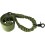 AIM Sports One Point Bungee Rifle Sling Green AOPSG