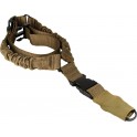 AIM Sports One Point Bungee Rifle Sling Tan AOPS01T
