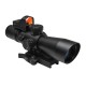 NcSTAR Ultimate Sighting System Gen II 3-9x42 P4 Sniper with Red Dot STP3942GDV2