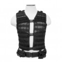 VISM Tactical PALS/MOLLE Vest Black MED-2XL CPV2915B