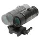 Sightmark T-3 3x Magnifier and LQD Flip-to-Side Mount SM19063