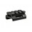 UTG Super Slim Picatinny Riser Mount 3 Slot 0.5 Inch Height MT-RSX5S