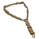 NcSTAR Deluxe Single Point Bungee Sling Tan ADBS1PT