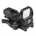 NcSTAR Four Reticle Red Dot Sight with Quick Detach Mount D4BQ