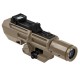 VISM ADO 3-9x42 Scope P4 Sniper with Flip-Up Red Dot Tan VADOTP3942G