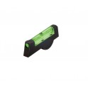 HIVIZ Overmolded Front Sight for Smith & Wesson Pinned Front Sight Revolvers Green SW1002-G