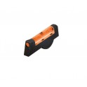 HIVIZ Overmolded Front Sight for Smith & Wesson Pinned Front Sight Revolvers Orange SW1002-O