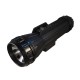 Fulton Heavy Duty Flashlight 2D Cell with Fixed Magnet LED Black 302-LED