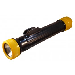 Fulton Safety Approved Waterproof Fire Retardant 3 D-Cell Flashlight N33-2