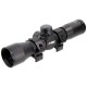 AIM Sports 4x32 Rifle Scope With Rings - Mildot Reticle JTM432B